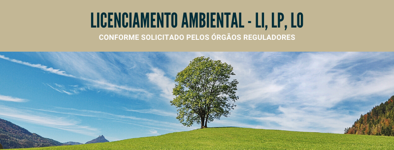 Licenciamento Ambiental - LP, LI, LO